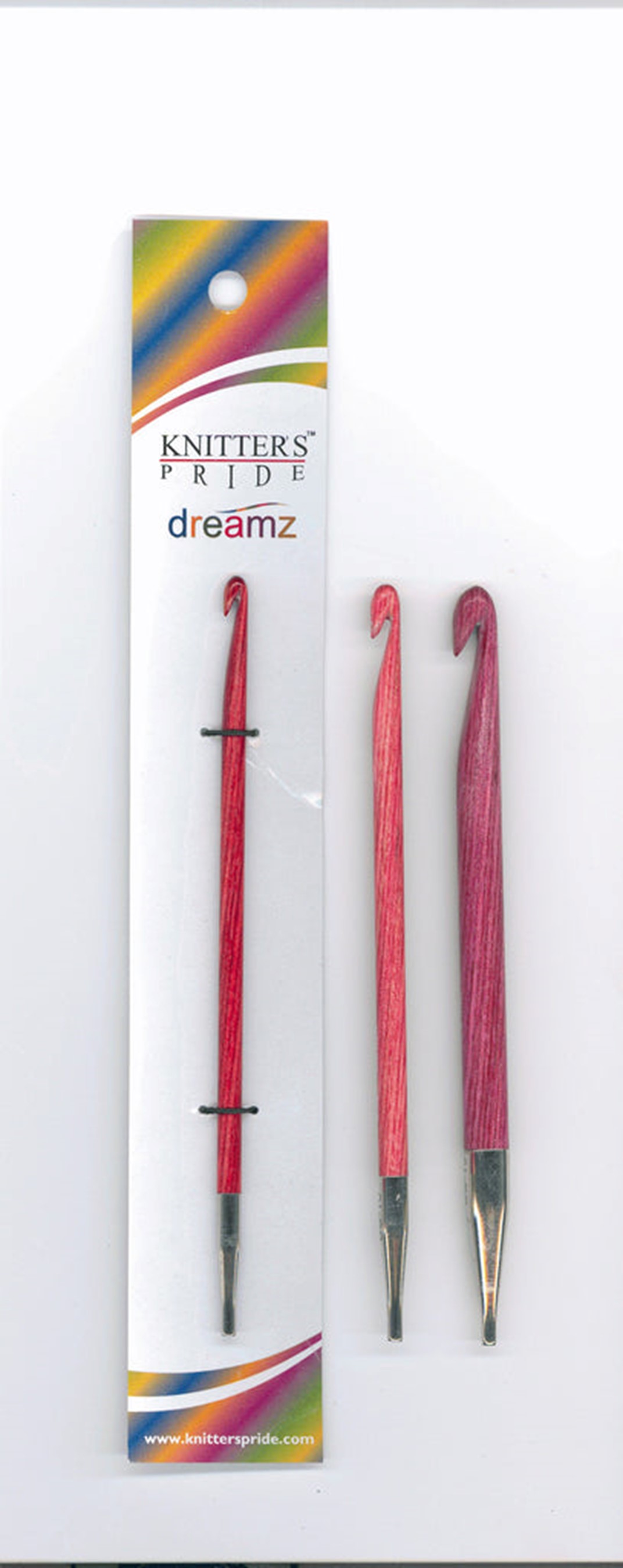 Knitters Pride Dreamz Wood Interchangeable Tunisian/Afghan Crochet Hook 12 mm
